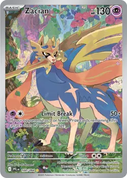 Zacian - 100/094 - Illustration Rare Pokemon Phantasmal Flames - Image 1