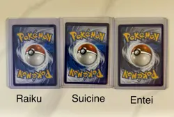 Pokemon TCG Crown Zenith Suicune, Entei, Raikou V Legendary Dogs - Image 2