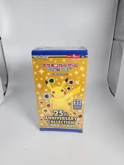 Japanese Pokemon 25th Anniversary Collection Sealed Booster Box Celebrations - Image 1