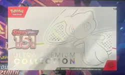 Pokemon Scarlet & Violet 151 Mew Ultra Premium Collection Box UPC Factory Sealed - Image 1