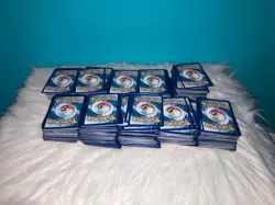 1000 bulk Pokemon cards. Comes with a free booster pack! NO TRAINERS.NO ENERGIES - Image 1