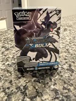 Pokemon Scarlet & Violet Black Bolt Booster Bundle Box English 2025 Zekrom - Image 2