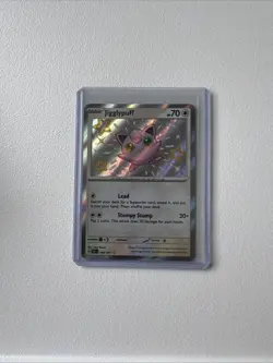 Pokemon Jigglypuff 198/091 Shiny Rare Paldean Fates Scarlet & Violet - Image 1