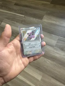 Pokemon Jigglypuff 198/091 Shiny Rare Paldean Fates Scarlet & Violet - Image 4