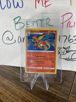 Pokemon Special Delivery Charizard SWSH075 Black Star Promo Sealed - Image 1