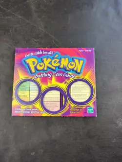 Pokemon Coin Battling Coin Game Case Only NO COINS - Image 1