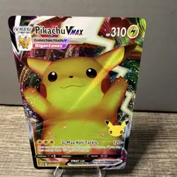 Pokemon Pikachu VMAX Promo SWSH: Sword & Shield Holo SWSH062 310 HP Lightning - Image 1