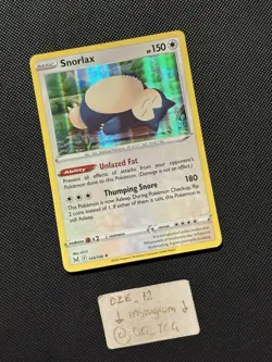 Pokemon Lost Origin - Snorlax - 143/196 - Holo Rare - M/NM - Image 3