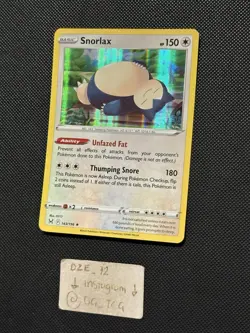 Pokemon Lost Origin - Snorlax - 143/196 - Holo Rare - M/NM - Image 4