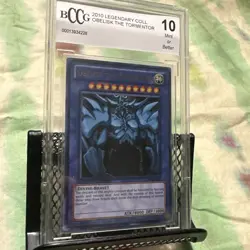 Yu-Gi-Oh! 2010 Obelisk the Tormentor LIMITED EDITION LC01- EN001 Graded Beckett - Image 2