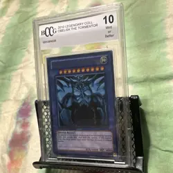 Yu-Gi-Oh! 2010 Obelisk the Tormentor LIMITED EDITION LC01- EN001 Graded Beckett - Image 3