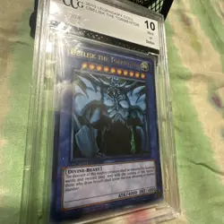 Yu-Gi-Oh! 2010 Obelisk the Tormentor LIMITED EDITION LC01- EN001 Graded Beckett - Image 4