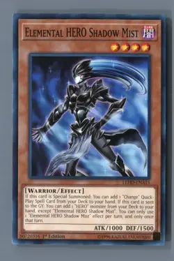 Elemental HERO Shadow Mist LEHD-ENA15 Legendary Hero Decks Yu-Gi-Oh LP - Image 1