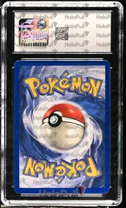 CGC 8 Lapras 1999 Fossil 10/62 Holo Pokemon NM - Image 2