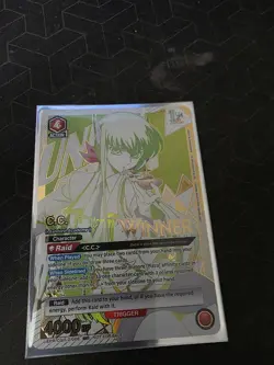 Union Arena Code Geass CC Rare Battle WINNER PROMO - Image 1
