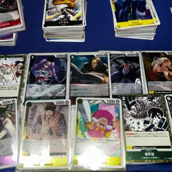 (500) One Piece Card Game Common Card Lot Mixed Bulk Mostly Japanese w/ Foils - Image 5