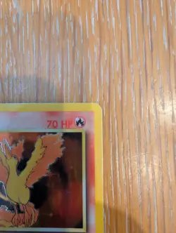 Pokemon Moltres Fossil 1st Edition Holo Rare Card 27/62 HP - Image 4