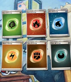 151 Cosmos Holo Energy 6 Cards NM Pokemon SV SVE - Image 3