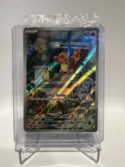 Charmander SVP 044 Promo Full Art Holo Scarlet & Violet Pokemon Card Sealed NM - Image 1