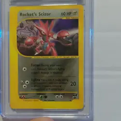 Pokemon Rocket's Scizor 4/9 Best of Game 2003 Promo Holo CGC 9 Card - Image 2