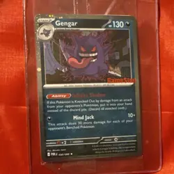 Pokemon Gengar GameStop Promo Holo Card 050/088 Stage 2 HP 130 - Image 1