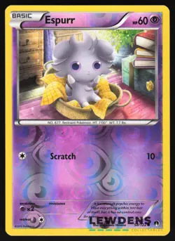 Espurr - 58/122 - Common Reverse Holo - BREAKpoint - Pokemon Card - Image 1