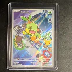 Pokemon Turtwig MEP Holo 040 Basic Plant 90HP Razor Leaf 60 TCG Card - Image 1