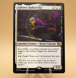 Splinter, Radical Rat | 169 | Rare | Regular | TMNT | Store Promo Eligible - Image 1