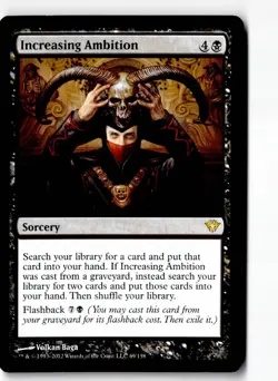 Increasing Ambition 69 Rare Dark Ascension Magic: The Gathering Lightly Played - Image 1