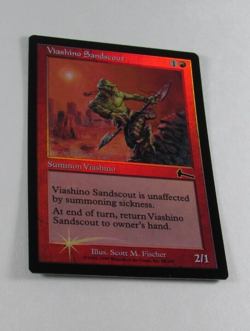 MAGIC THE GATHERING URZA'S LEGACY VIASHINO SANDSCOUT FOIL NM ENGLISH MTG - Image 3