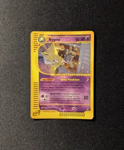Pokemon AQUAPOLIS - #H12/H32 Hypno - Holo - ENG - Heavily Played/INKED - Image 3