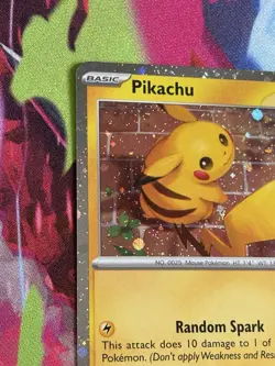 Pokemon Temporal Forces #51/162 Pikachu Stamped Pokemon Day 2026 Cosmos Holo - Image 2