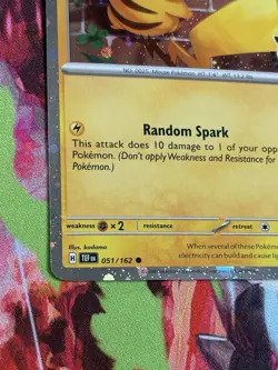 Pokemon Temporal Forces #51/162 Pikachu Stamped Pokemon Day 2026 Cosmos Holo - Image 4