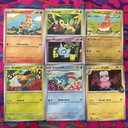 Pokemon TCG Jerky Illustrator Bundle Artist Collection NM X7 - Image 1
