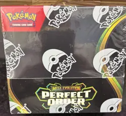 Pokemon Center TCG: Mega Evolution Perfect Order NEW Booster Box... "NIB" - Image 1