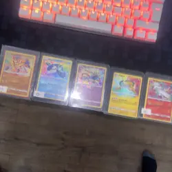 Pokemon TCG Amazing Rare Bundle X5 Part Set All NM-Mint - Image 1