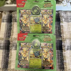 Pokemon TCG Ascended Heroes Erika's Tangela 2-Pack Blister Sealed Lot of (2) - Image 1