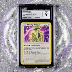 ✨ CGC 9 MINT ✨ Pokemon Shining Arceus Shining Legends Holo Ultra Rare #57 - Image 1