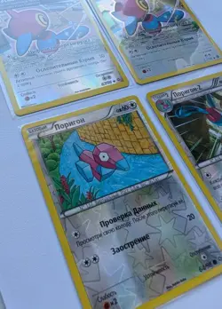 Pokemon Russian XY Porygon Z Lot 4 Karten Rare Holo Reverse Ancient Origins - Image 2