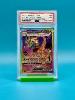 PSA 9 - 2024 Pokemon SSP EN Alolan Exeggutor ex SIR #242 - Image 1