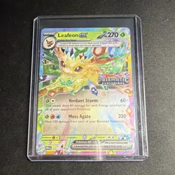 Pokemon Leafeon EX Full Art Promo Holo Prismatic Evolutions 006/137 270HP TCG - Image 1