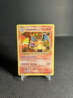 Pokemon TCG Charizard 11/108 Evolutions Holo Rare HP - Image 1