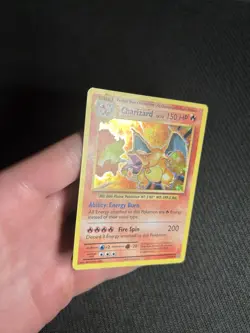 Pokemon TCG Charizard 11/108 Evolutions Holo Rare HP - Image 4