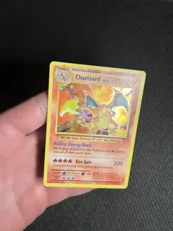 Pokemon TCG Charizard 11/108 Evolutions Holo Rare HP - Image 5