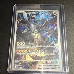 Pokemon N's Zekrom Full Art Holo Autographed 037/MEP EN 130HP Dragon 70/250 - Image 1