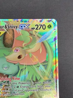 Pokemon TCG - Venusaur and Snivy GX 1/236 - Tag Team - Cosmic Eclipse - Image 3