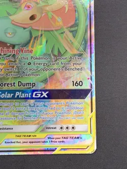 Pokemon TCG - Venusaur and Snivy GX 1/236 - Tag Team - Cosmic Eclipse - Image 5