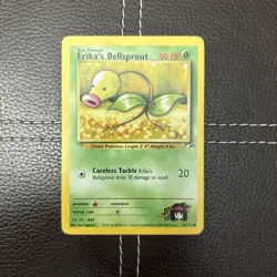 Pokemon TCG - Erika's Bellsprout - 76/132 - Gym Heroes - MP Common (2000) - Image 1