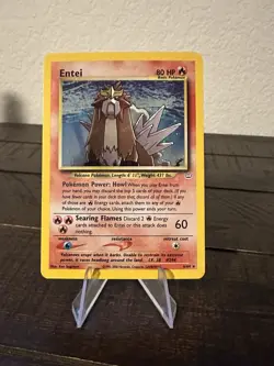 Pokemon TCG Entei Neo Revelation 6/64 Holo Unlimited Holo Rare MINT/NM - Image 5