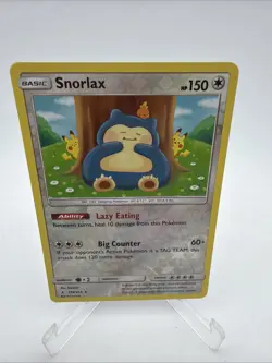 Snorlax 158/214 ~ Reverse Holo Unbroken Bonds - Pokemon TCG ~ (& Pikachu) NMT - Image 1